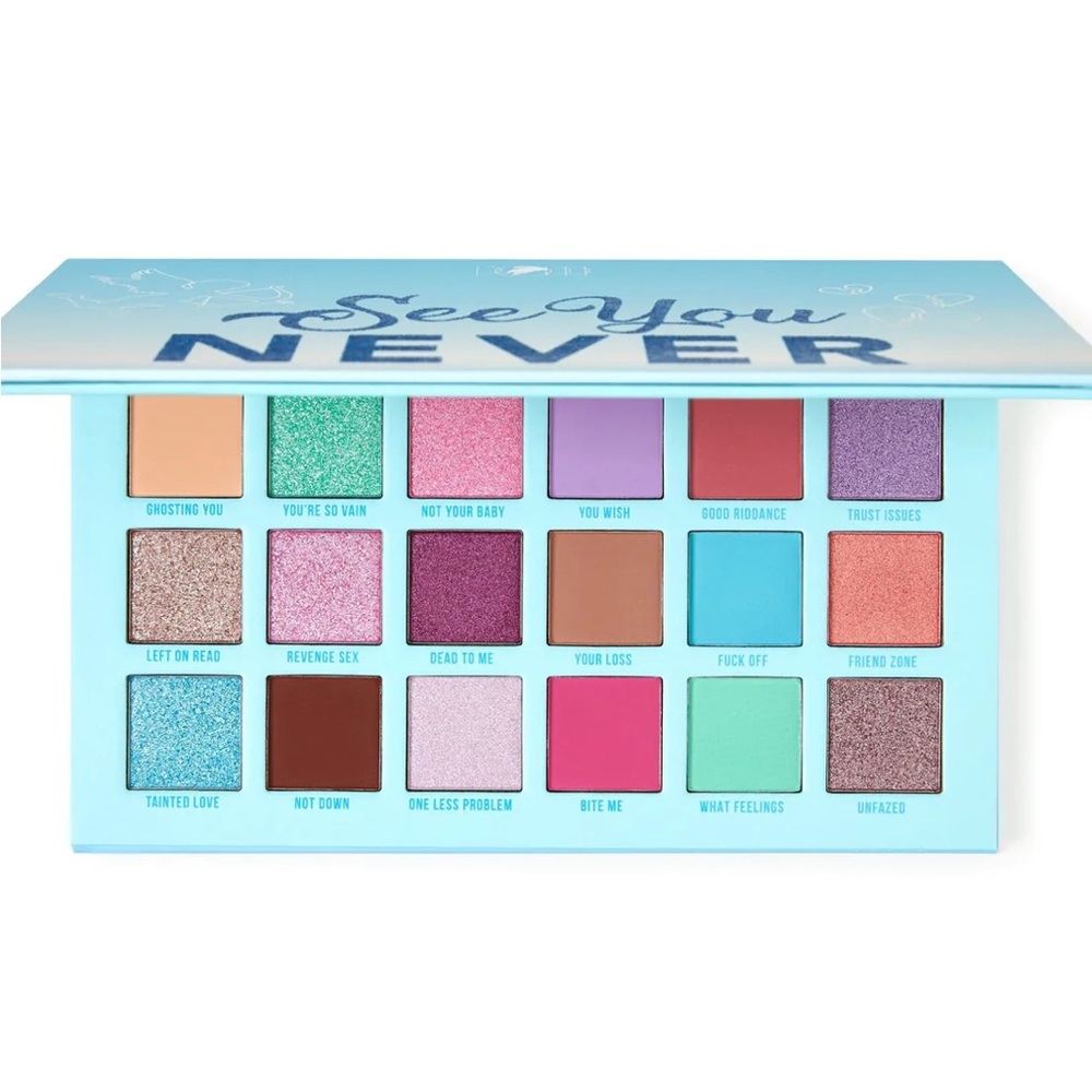 See you never palette - Poppi cosmetics - brand new - pastel shades